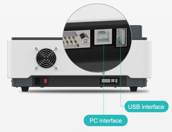JOANLAB Vis Spectrophotometer Spektrofotometer 4 nm Manual Automatic V300Pro
