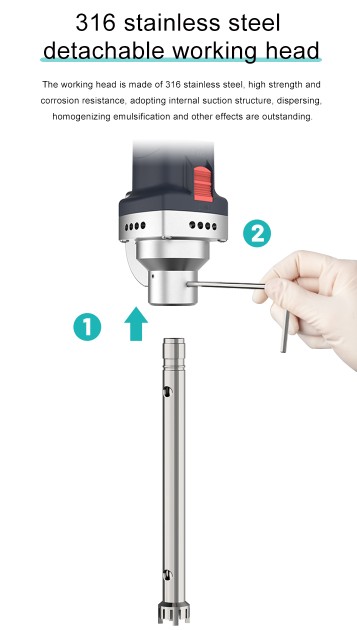JOANLAB Homogenizer HZ-300 Blade 18 mm