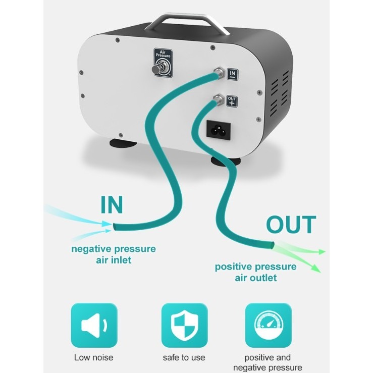 JOANLAB Vacuum Pump Pompa Vakum Dual Pressure Positive Negative VP40PRO