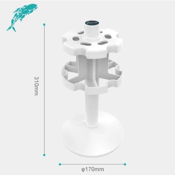 JOANLAB Pipette Stand Rak Pipet Lingkar 6 Pipet MPS6