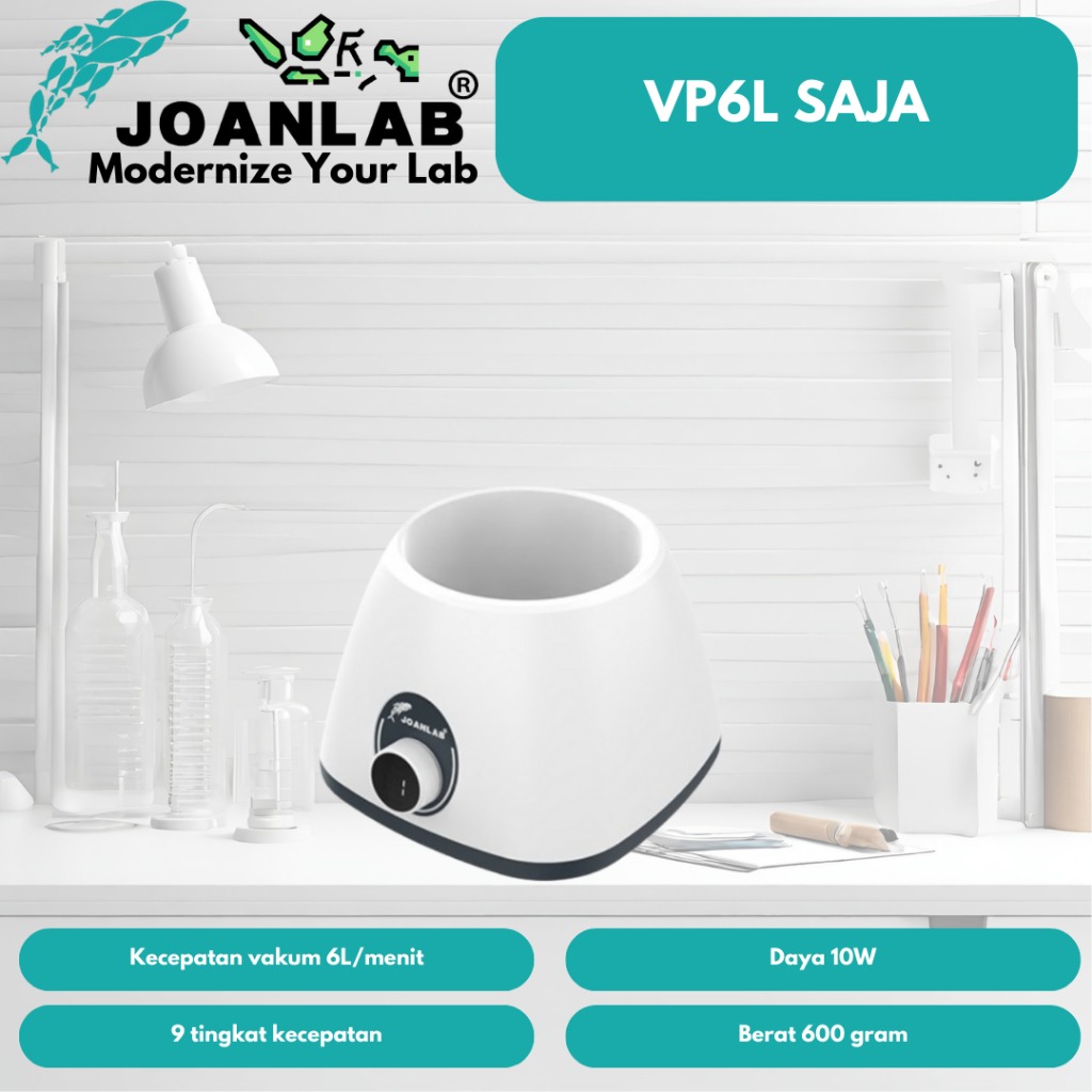 JOANLAB Mini Vacuum Pump Pompa Vakum Ukuran Kecil VP6L