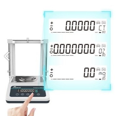 JOANLAB Timbangan Analitik Analytic Balance Ketelitian 0.0001 gram Kapasitas 100 gr FA1004