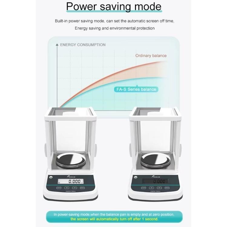 JOANLAB Digital Analytical Balance Dual Display Timbangan Dua Layar 0.001 gram 500 gr FA5003S