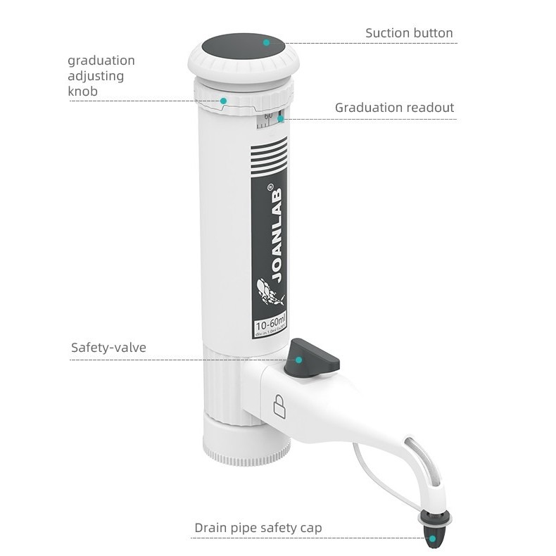 JOANLAB Bottle Top Dispenser 1-5 ml DA-5ML