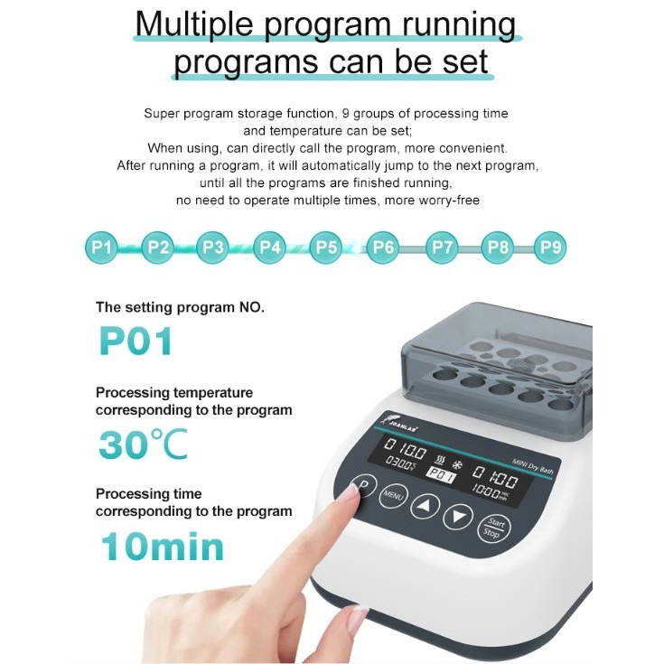 JOANLAB Modul DB6 untuk Dry Bath Incubator DB100/DB100C