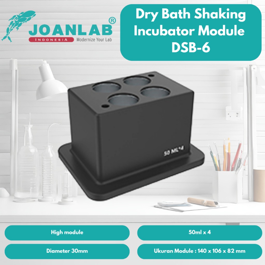 JOANLAB Dry Bath Shaking Incubator Heating Cooling DBSC-100MAX
