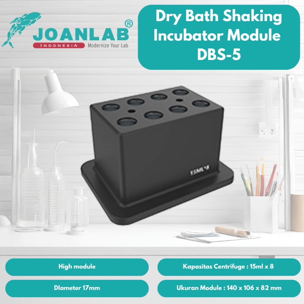 JOANLAB Modul DBS-5 untuk Dry Bath Shaking Incubator DBS-100MAX