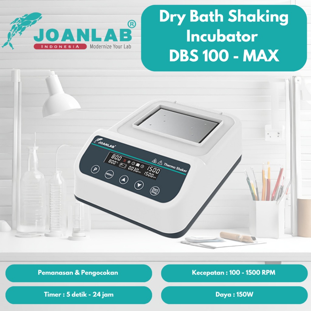 JOANLAB Modul DBS-6 untuk Dry Bath Shaking Incubator DBS-100MAX