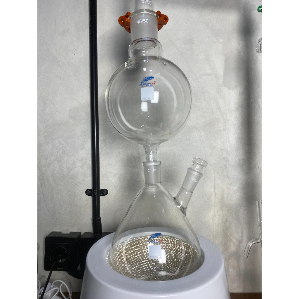 JOANLAB Essential Oil Distillation Set Paket Penyulingan Minyak Atsiri
