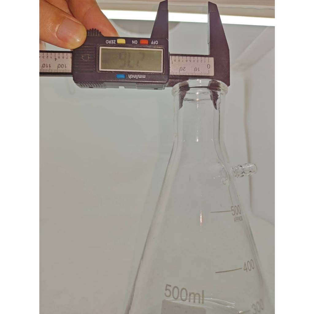 Filtering Flask Wadah Filter Erlenmeyer 500 ml