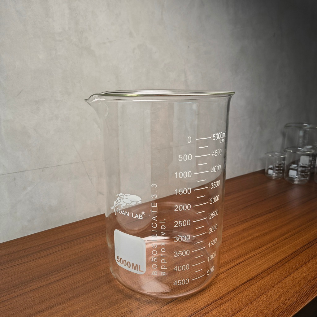 JOANLAB Beaker Glass Gelas Beaker Kaca Boro 3.3 10000 ml