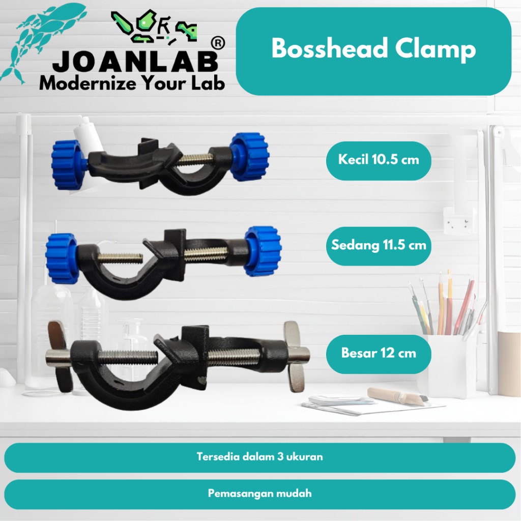 JOANLAB Bosshead Clamp Klem Boss Penjepit Holder Ukuran Besar