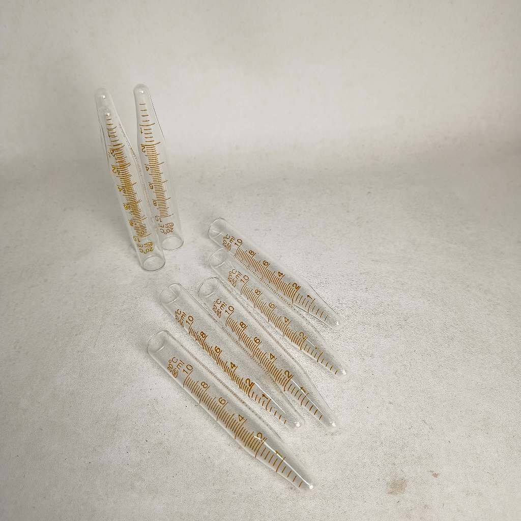 JOANLAB Centrifuge Tube Kaca Glass Tabung Sentrifugal 10 ml isi 100 pcs