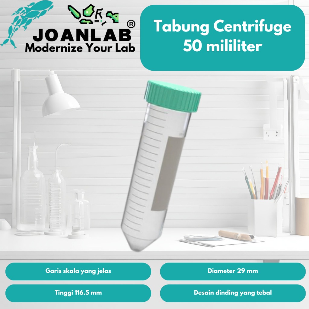 JOANLAB Centrifuge Tube Tabung Sentrifugal 50 ml