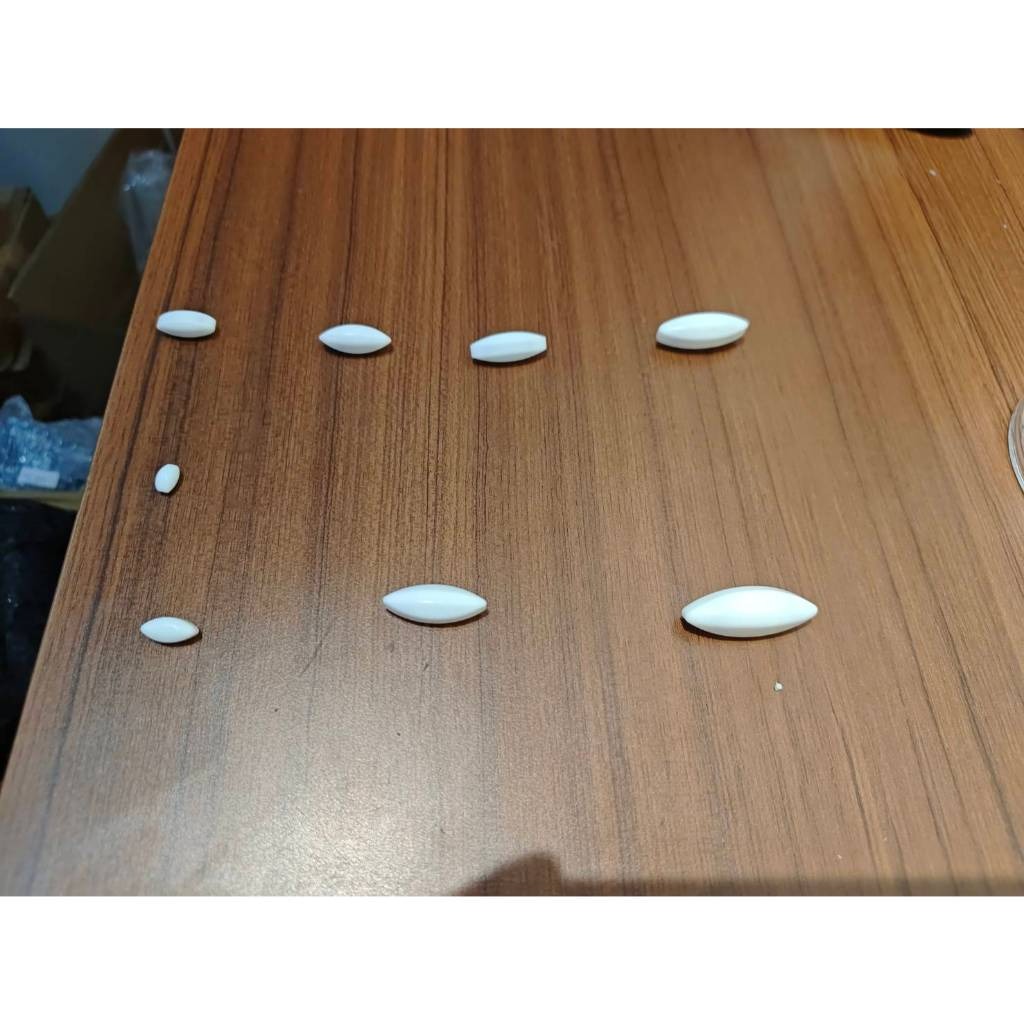 JOANLAB Magnetic Stirrer Bar Z Set Silinder / L Set Oval Batang Magnet Pengaduk isi 8 Pcs