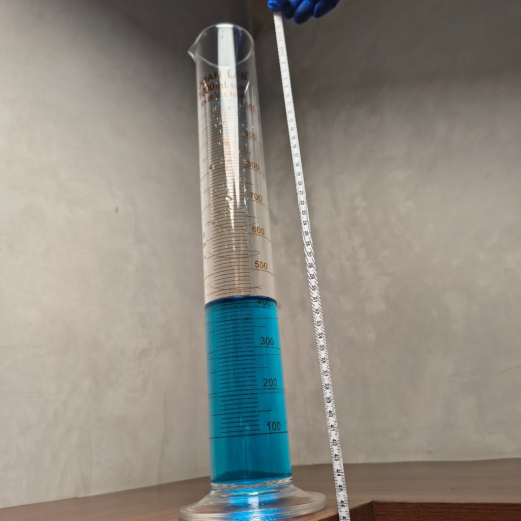 JOANLAB Measuring Cylinder Gelas Ukur Kimia Silinder Boro 3.3 100 ml