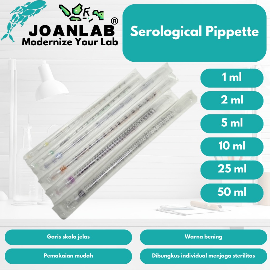 JOANLAB Serological Pipette Pipet Serologis 1 ml
