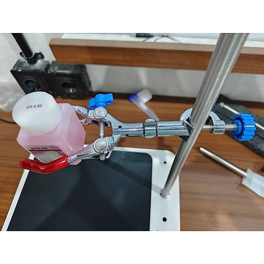 JOANLAB Three Prong Clamp Klem Tiga Jari Bukaan 70 mm Ukuran Besar