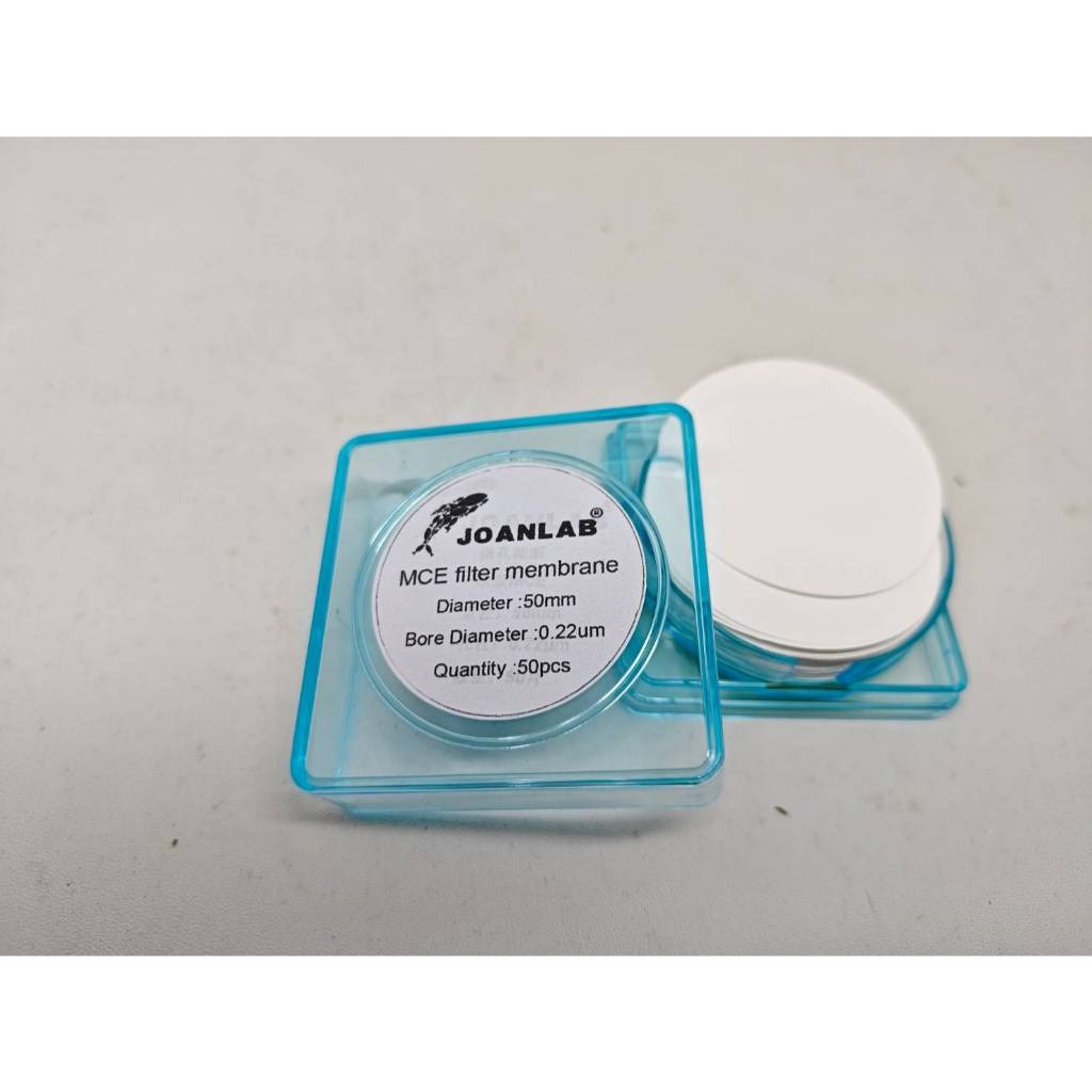 JOANLAB Filter Membrane Nylon Diameter 50 mm Pore 0.45 mikrometer isi 50 Lembar