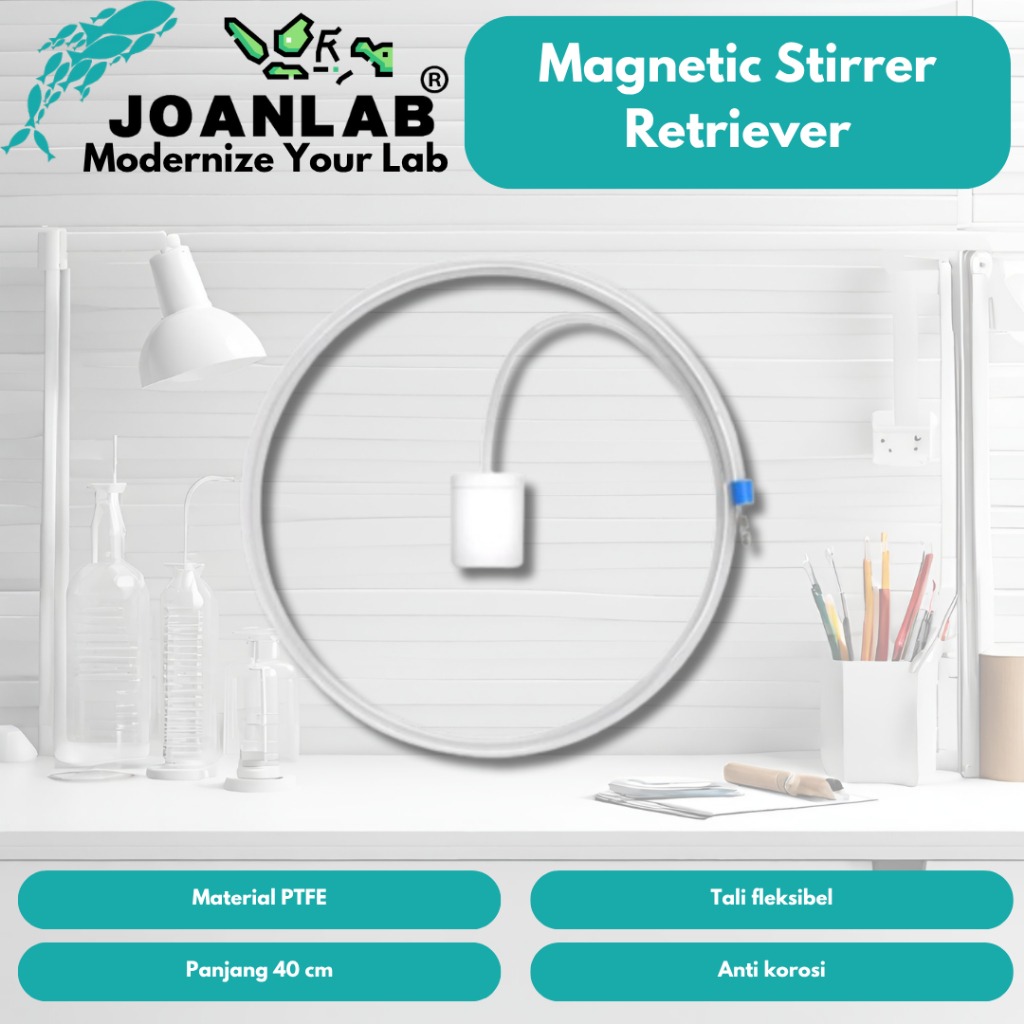 JOANLAB Magnetic Stir Bar Retriever Penarik Pengaduk Magnet 40 cm