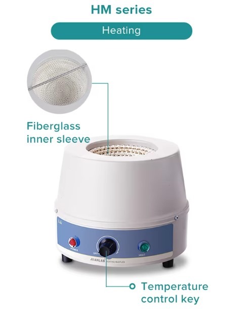 JOANLAB Heating Mantle 1 Liter Mantel Pemanas Distilasi HM1000